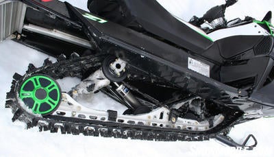 For 2010, the FasTrack rear suspension on F-Series and Z1/Z1 Turbo is mounted 1 inch closer to the top of the tunnel for improved handling.