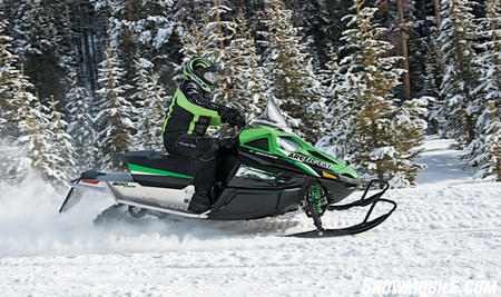 Arctic Cat’s F8 LXR blends trail comfort with serious performance.