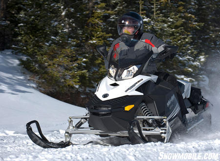 Ski-Doo GSX LE cornering