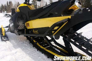 Outlaw Motorsports of Enterprise Oregon has a well-established reputation of building lightweight snowmobiles. With great aftermarket mods like an EZ-RYDE suspension, a Van Amburg tunnel, and a Mountain Performance supercharger this Yamaha Nytro becomes a mountain-mashing monster.