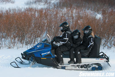 The Bearcat crosses over to touring capability with room for three.