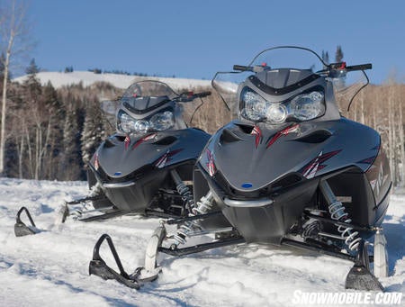 2010 Polaris 800 IQ Pair-in-Snow