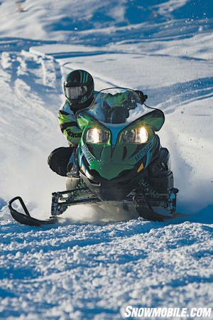 Arctic Cat Z1 Headon Action