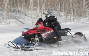 Good off trail, the Dragon Switchback is equally adept on groomed trails.