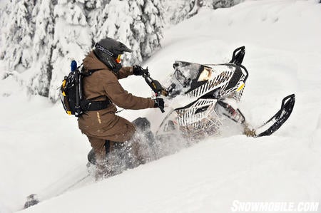 Ski-Doo adds serious changes to its “hot rod” backcountry model to make it a solid option for powder hounds.