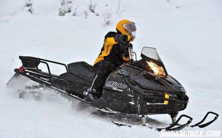 An extreme version of the Tundra adds a sporting flair to this utility sled.