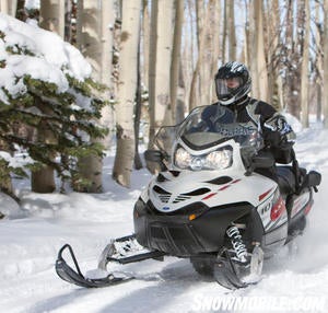 Polaris offers a variety of luxury touring options, including the Turbo IQ LXT.