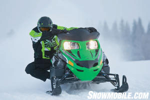 Adding Sno Pro features to the Z1 changes its on-trail persona.