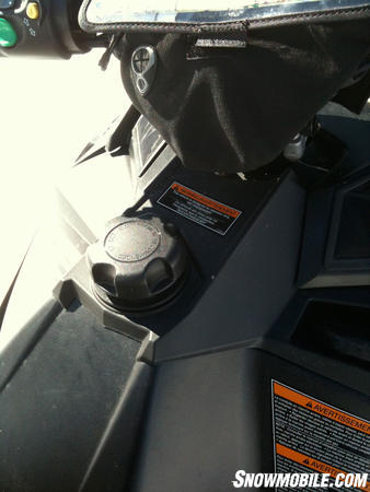 2010 Polaris RUSH gas cap