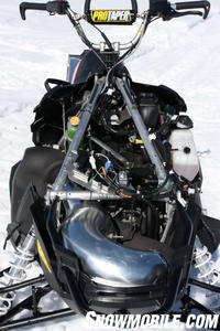 The over-structure that Polaris used on the RMK is said to have 300% more torsional rigidity.