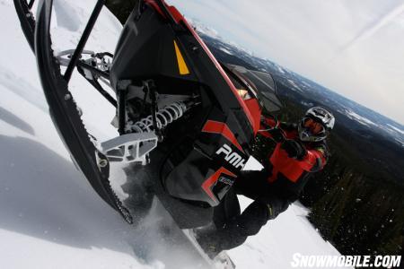 We climbed steep mountains higher on a stock 2011 RMK 800 than we could on a turbocharged 800 IQ.