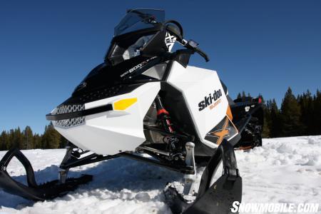 The 2011 Ski-Doo Summit in its ”Spring Only” package.