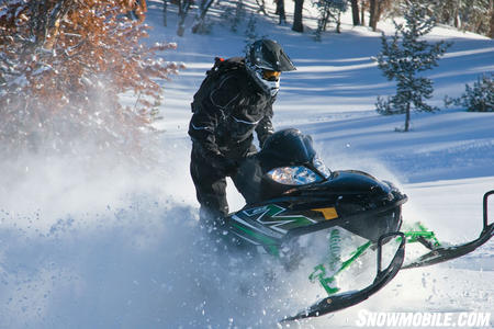 2011 Arctic Cat M8 162 Action01