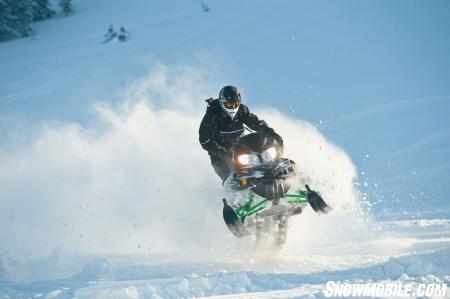 2011 Arctic Cat M8 162 Action02