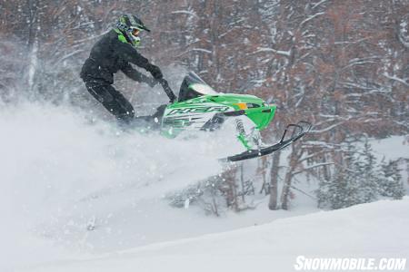 2011 Arctic Cat M8 HCR Action02