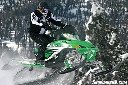 2011 Arctic Cat M8 HCR Action03