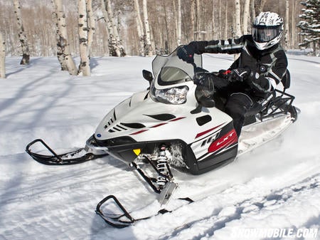 Polaris engineered the 2011 550 IQ LXT to provide sporty solo action and cruiser comfort for two in the same package.