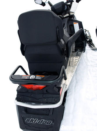 Ski-Doo Grand Touring Sport rearview storage