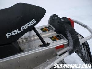 Polaris’ Freestyle seat suits aggressive riders.