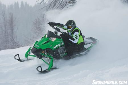 The race-bred Sno Pro 500 makes good rides great ones.