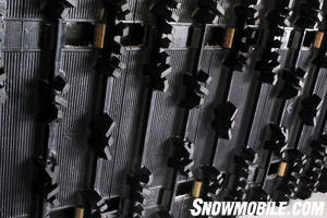 The Venture track measures 144-inches and features a snow-gripping RipSaw pattern with 1.25-inch lugs.