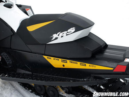 2011 Ski-Doo Real-World Review XRS Seat