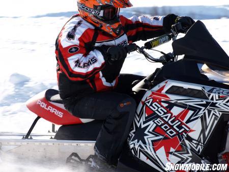 Polaris builds the Assault to grab a share of the backcountry snowmobile niche.