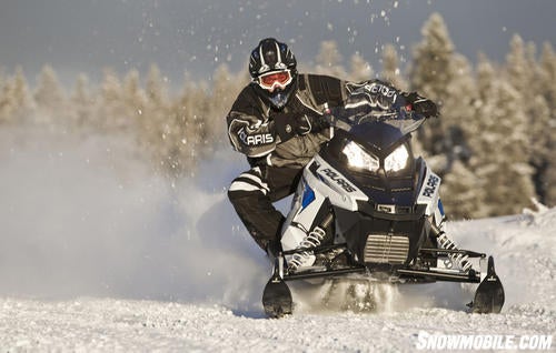 2012 Polaris Rush Cornering