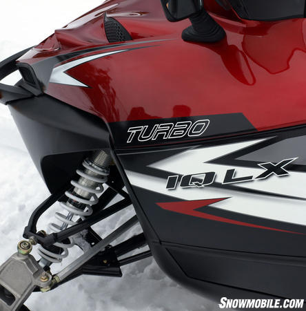 2012 Polaris Turbo IQ LX Front Suspension