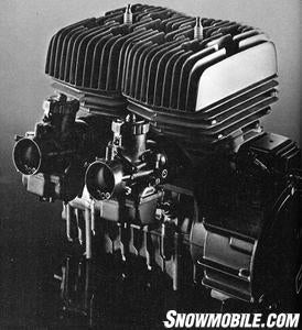 Suzuki Spirit 5000 engine circa 1976