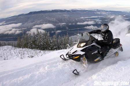 2012 Ski-Doo GSX LE 600 action berm