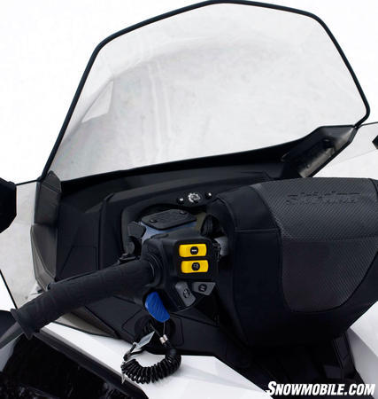 2012 Ski-Doo GSX LE 600 heater controls