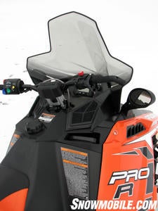2012 Polaris 800 Switchback Pro-R console windshld