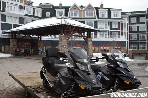 J.W. Marriott Rosseau Snowmobile Trailer