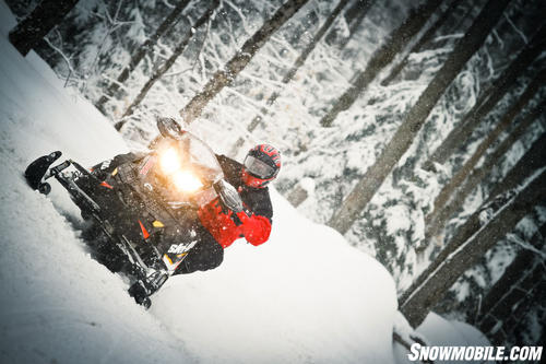 Snowmobile Cornering Kearney