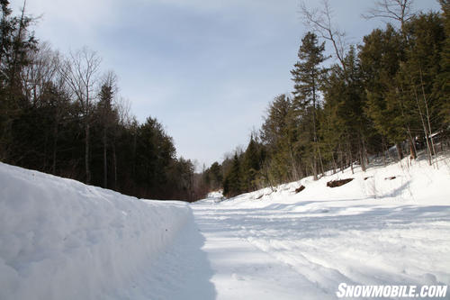 Perfect Snowmoible Trails
