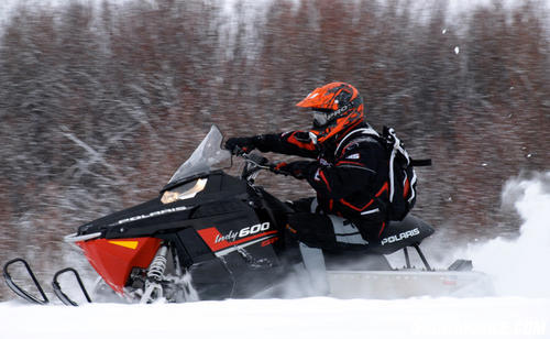 2013 Polaris 600 Indy SP Action Left