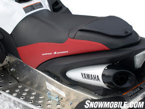 2013 Yamaha Apex SE seat exhaust