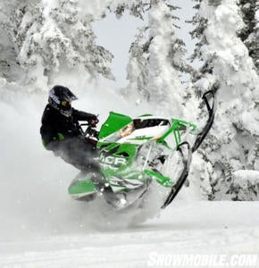 2013 Arctic Cat M1100 Turbo Sno Pro Jumping