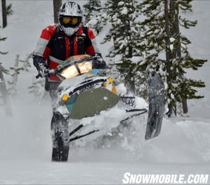 2013 Ski-Doo Freeride Lifted Nose