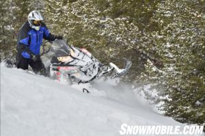 2013 Polaris 800 RMK Sidehilling