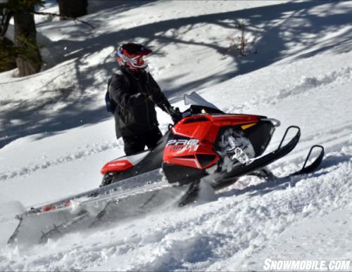 2013 Polaris Pro RMK 600 Action Sidehill