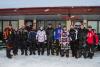 Group Shot with Snowmobile TV, Intrepid Snowmobiler, Sleddealers