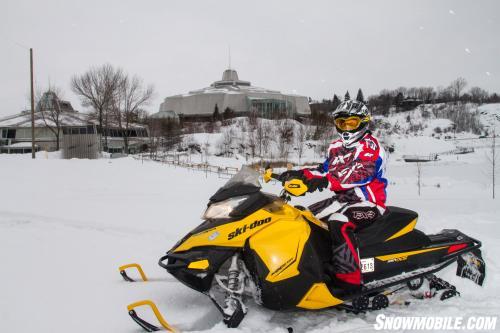 Snowmobiling Near Science North