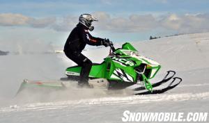 Arctic Cat M1100 Turbo HCR Action Left