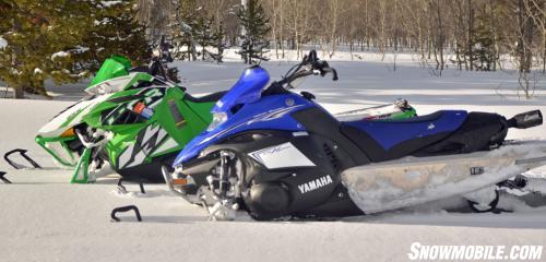 Arctic Cat M1100 Turbo HCR and Yamaha Nytro MTX Turbo