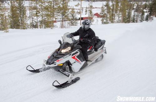 2014 Polaris 550 Indy Adventure Action Left