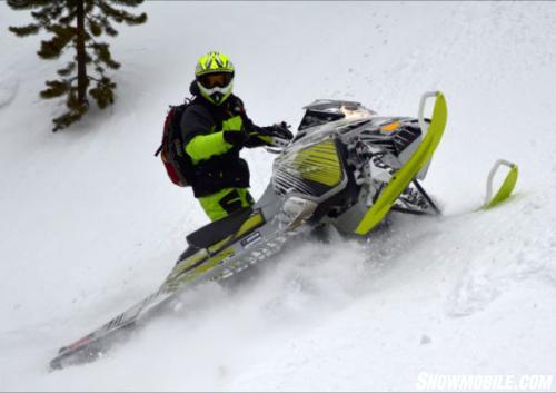 2014 Ski-Doo Freeride Karl Kuster Action