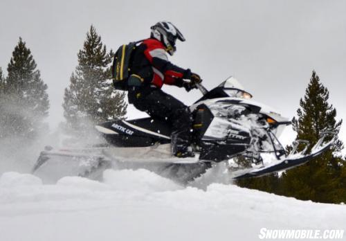 2014 Arctic Cat XF 7000 Cross Country Sno Pro Action Jump