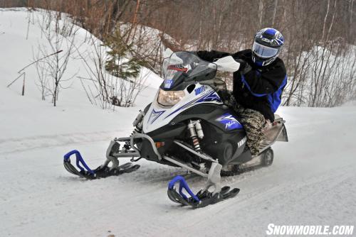 Yamaha Nytro with Split Rail Skis